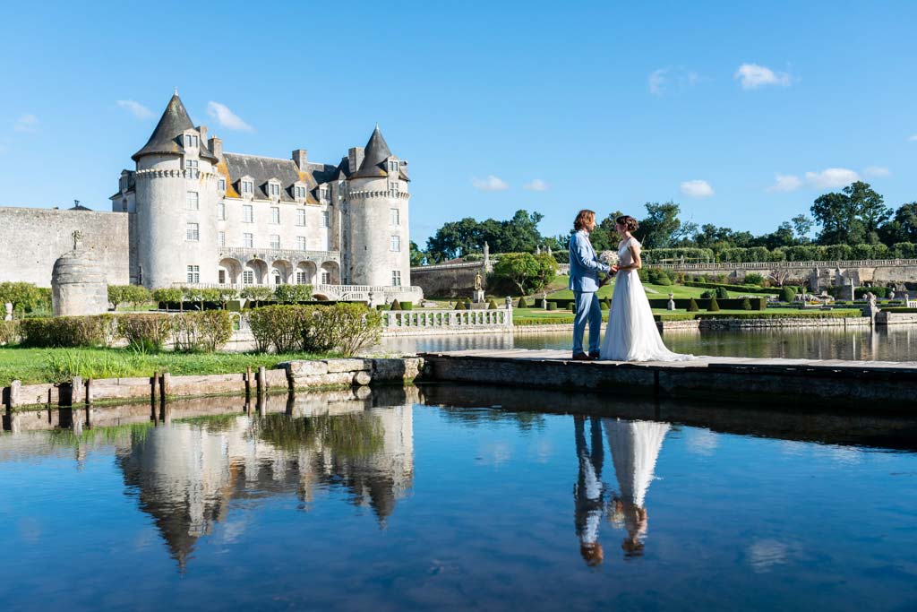 mariage au chateau de la Roche Courbon