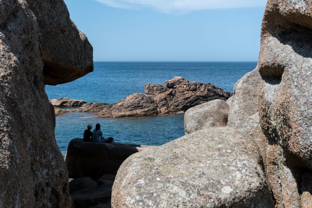 rando côte de granit rose